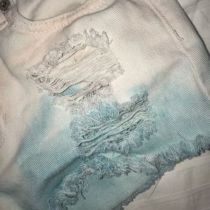 Cotton Candy Gypsy Warrior cut off jean shorts😍🍭